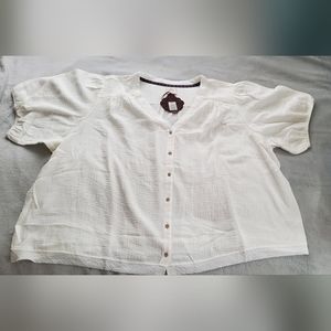 Plus size- Knox Rose gauze top